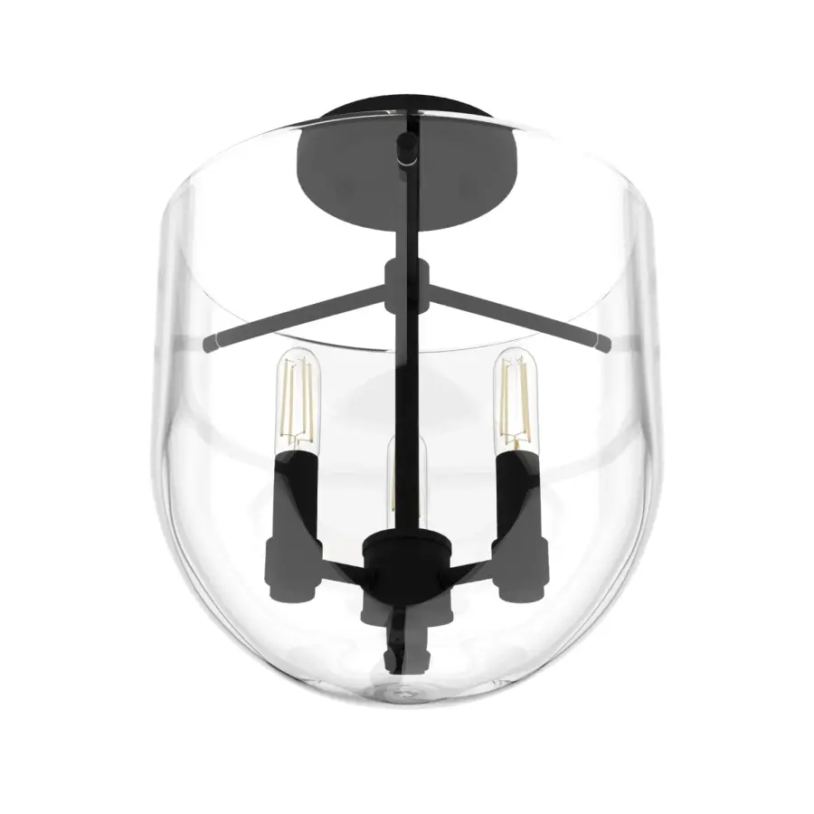 Sacha Three Light Flush Mount in Alturas Gold - Image 18