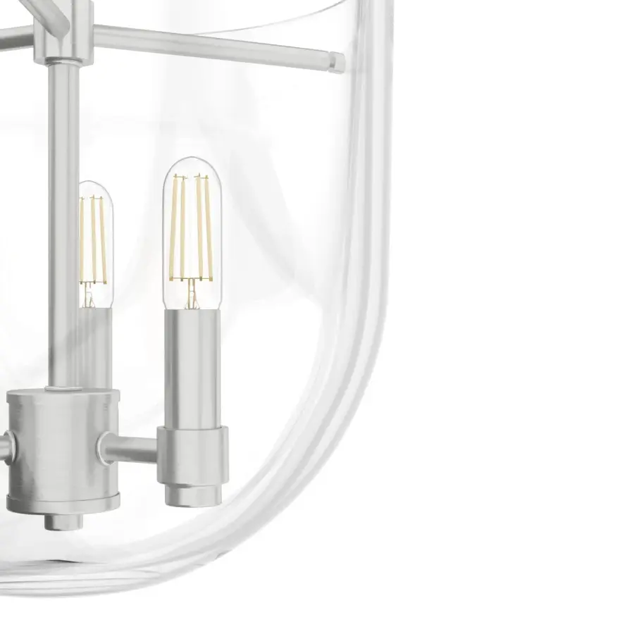Sacha Three Light Flush Mount in Alturas Gold - Image 20