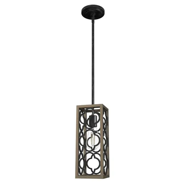 The Gablecrest mini pendant is the one thing you should bring to your kitchen island, but it's better in groups. Add two or three to your island and make a statement that will inspire a conversation. Dress up your space with French country flair that makes any modern farmhouse shine. Rated for indoor use only Requires 1 E26 bulbs. Bulbs not included. MADE FOR INDOORS: For use in indoor spaces like kitchens, bedrooms, living rooms, dining rooms, and entryways. BULB RECOMMENDATION: Maximum 60 W per light bulb or equivalent LED bulb. Bulbs not included. PICTURED HERE: Match our image using ST64 Edison light bulbs. CUSTOMIZABLE HANGING OPTIONS: With the minimum required downrod, the hanging length is 22 inches. When using all of the included downrod, the maximum hanging length is 70.25 inches. WARRANTY: One-year limited warranty backed by the trusted experts at Hunter. - alternate view