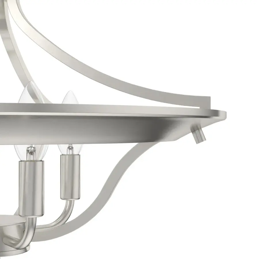 Perch Point Four Light Flush Mount in Noble Bronze - Image 10