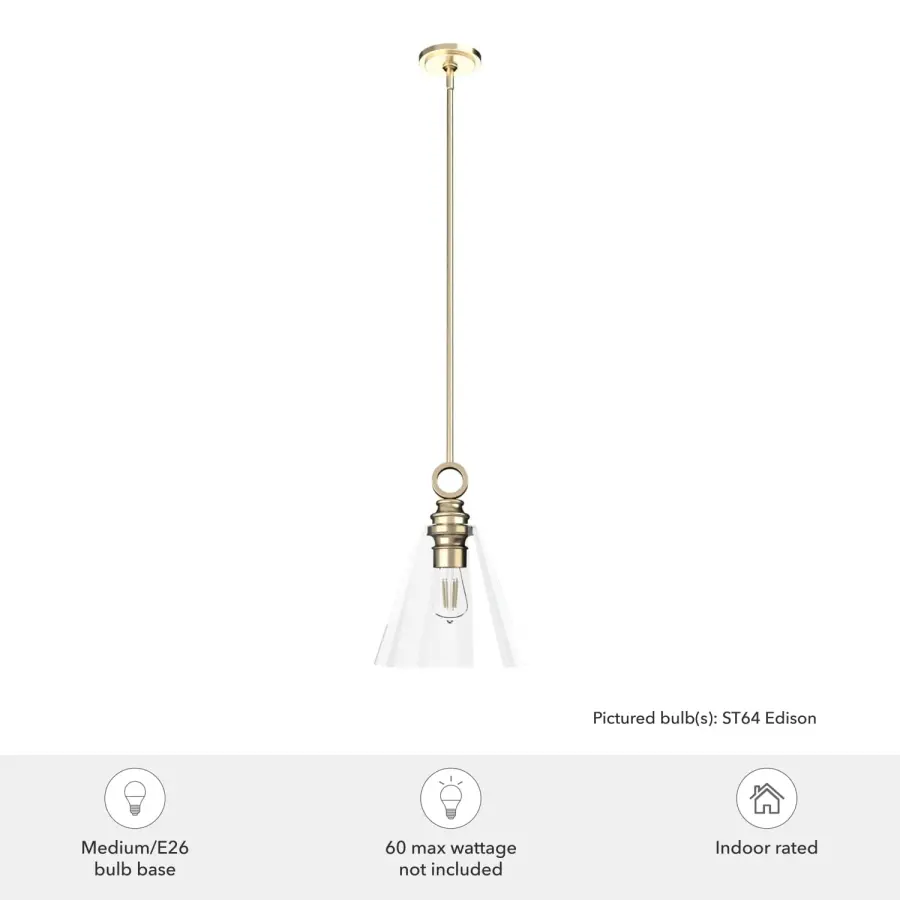Klein One Light Pendant in Alturas Gold - Image 5
