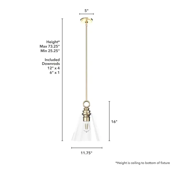 Klein One Light Pendant in Alturas Gold - Image 7