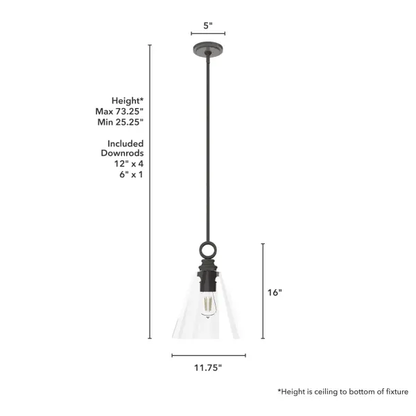 Klein One Light Pendant in Alturas Gold - Image 8