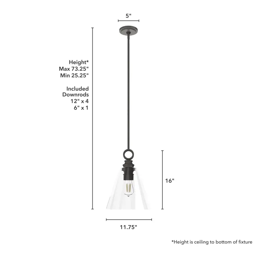 Klein One Light Pendant in Alturas Gold - Image 8