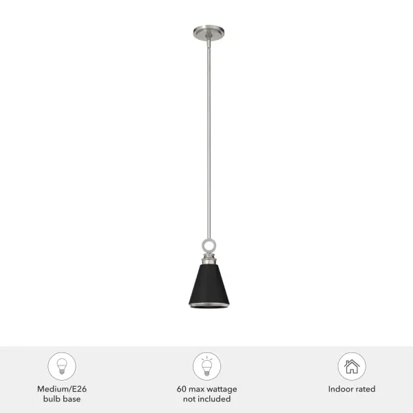 Klein One Light Pendant in Brushed Nickel - Image 5