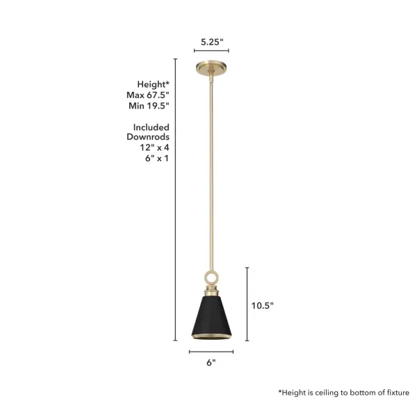 Klein One Light Pendant in Brushed Nickel - Image 8