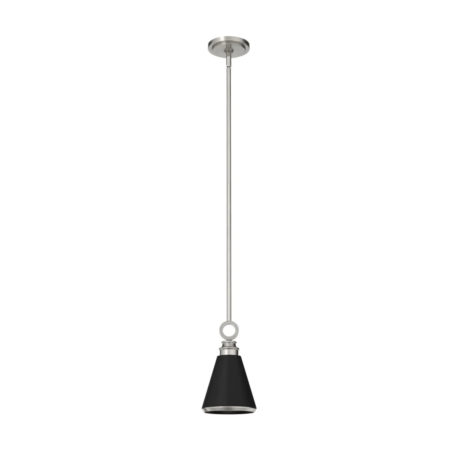 Klein One Light Pendant in Brushed Nickel