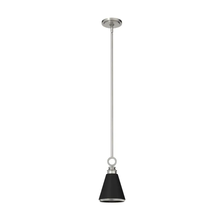 Klein One Light Pendant in Brushed Nickel - Image 1