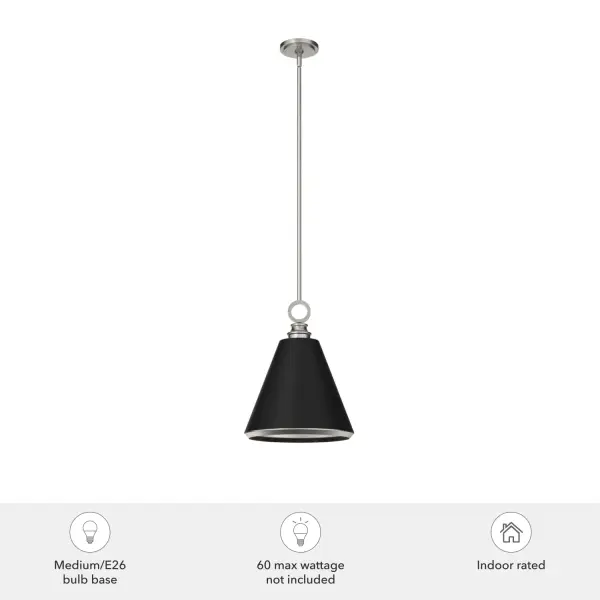 Klein One Light Pendant in Brushed Nickel - Image 5