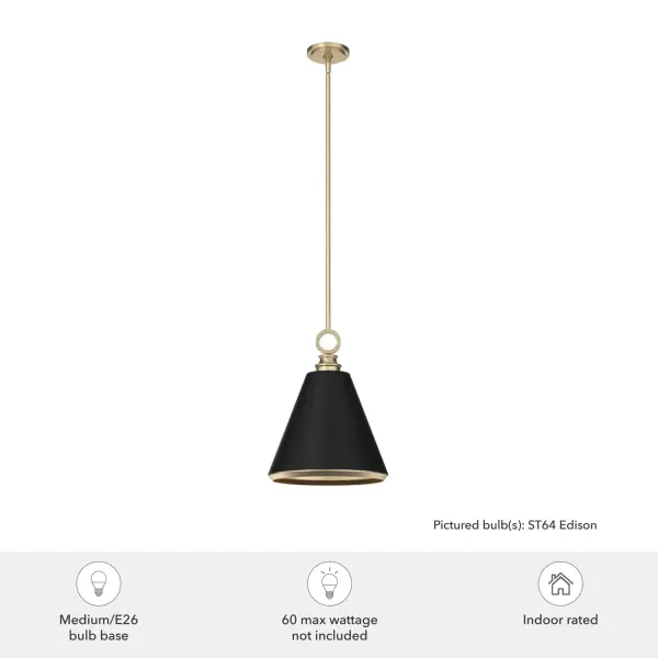 Klein One Light Pendant in Brushed Nickel - Image 6