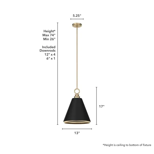 Klein One Light Pendant in Brushed Nickel - Image 8