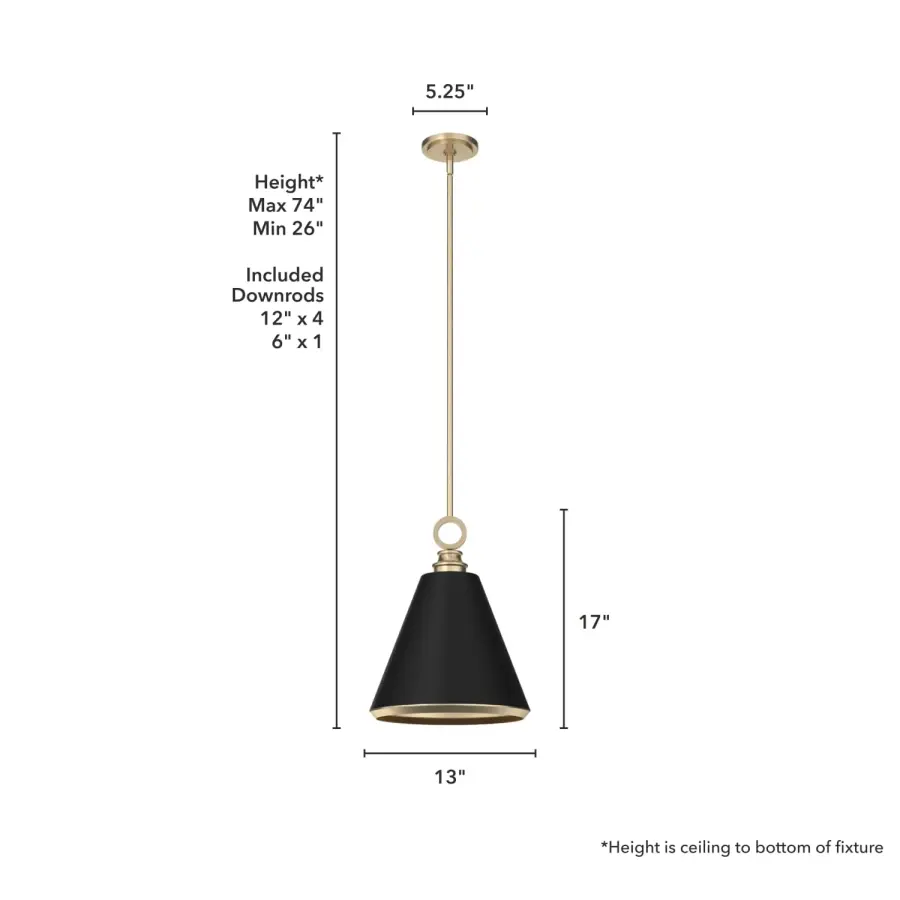 Klein One Light Pendant in Brushed Nickel - Image 8