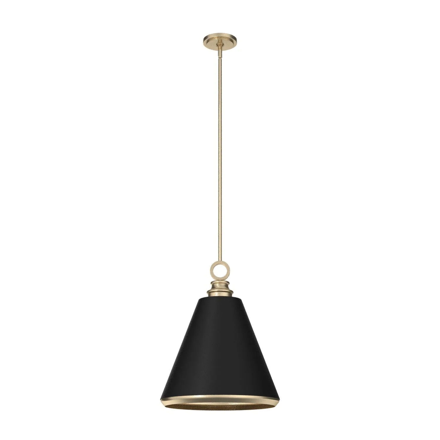 Klein Three Light Pendant in Alturas Gold
