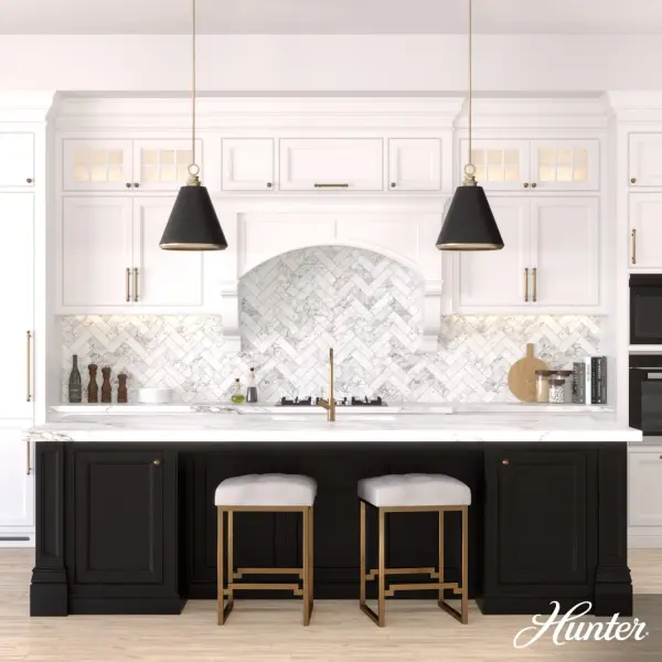 Klein Three Light Pendant in Alturas Gold - Image 2