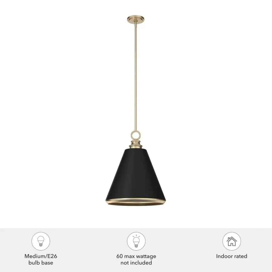 Klein Three Light Pendant in Alturas Gold - Image 3