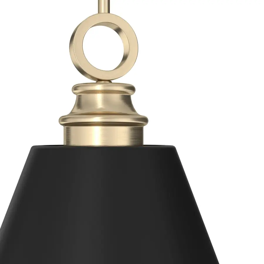 Klein Three Light Pendant in Alturas Gold - Image 8