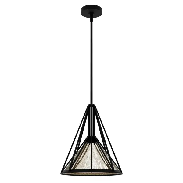 Rafner One Light Pendant in Natural Black Iron - Image 7