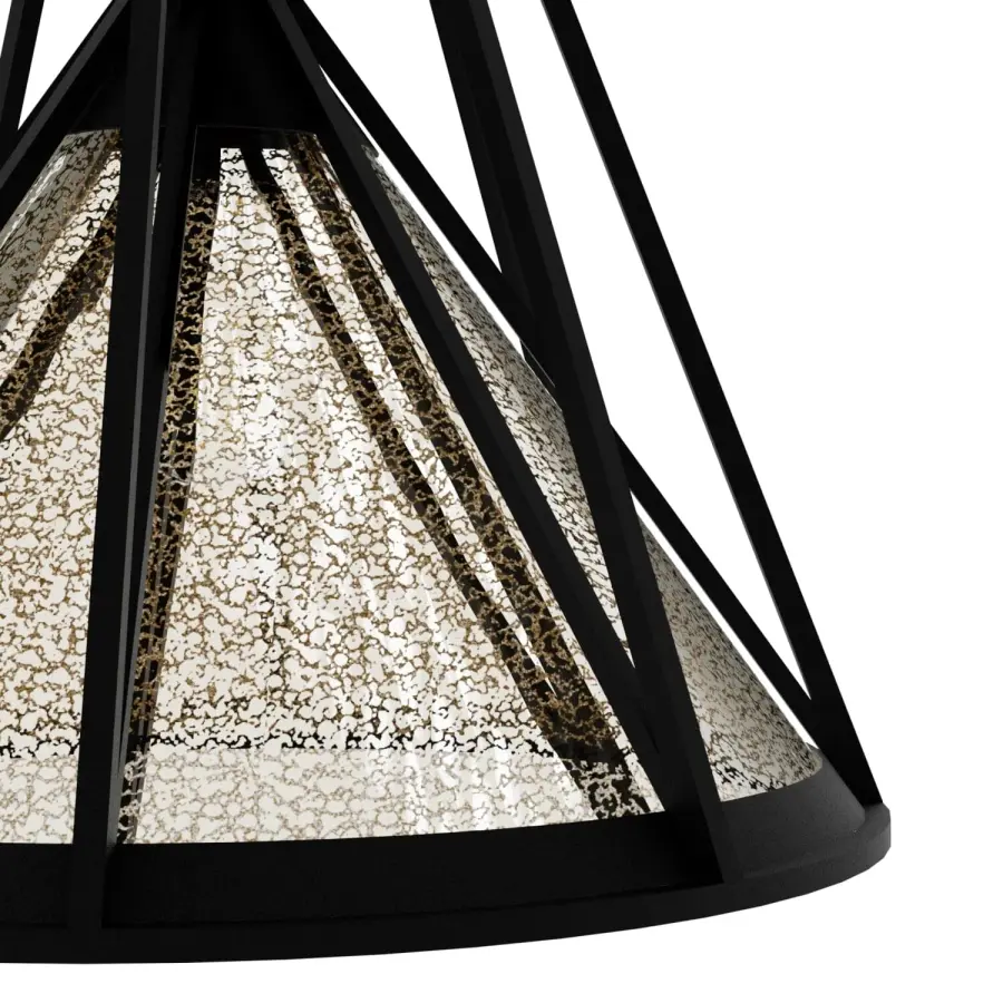 Rafner One Light Pendant in Natural Black Iron - Image 8