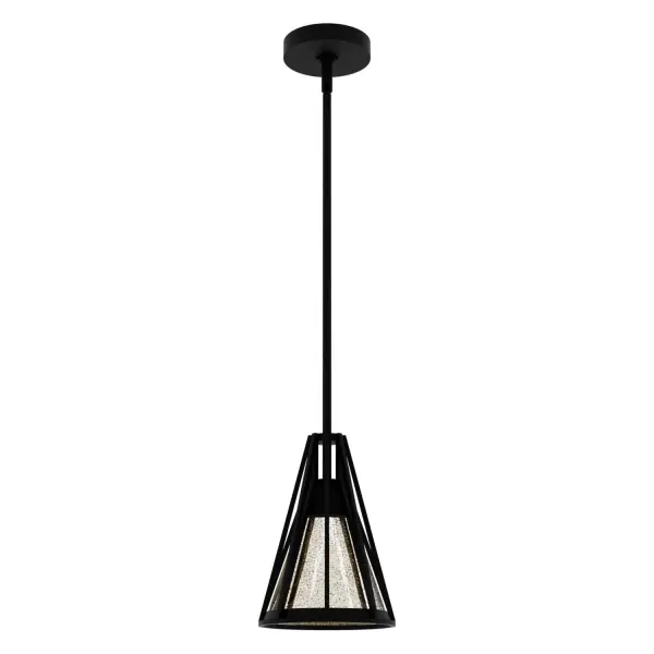 This mini maxes out the style, and that's how it should be. You can hang the Rafner mini pendant solo or cluster a few together. The sleek metal supporting mercury glass is a stunning display of industrial chic. Hang more than one fixture from the Rafner collection for a truly dramatic effect. Mix and match with fans from our ceiling fan collections to fully finish your space. Rated for indoor use only Requires 1 E26 bulbs. Bulbs not included. MADE FOR INDOORS: For use in indoor spaces like kitchens, bedrooms, living rooms, dining rooms, and entryways. BULB RECOMMENDATION: Maximum W per light bulb or equivalent LED bulb. Bulbs not included. CUSTOMIZABLE HANGING OPTIONS: With the minimum required downrod, the hanging length is 19 inches. When using all of the included downrod, the maximum hanging length is 67 inches. WARRANTY: One-year limited warranty backed by the trusted experts at Hunter.