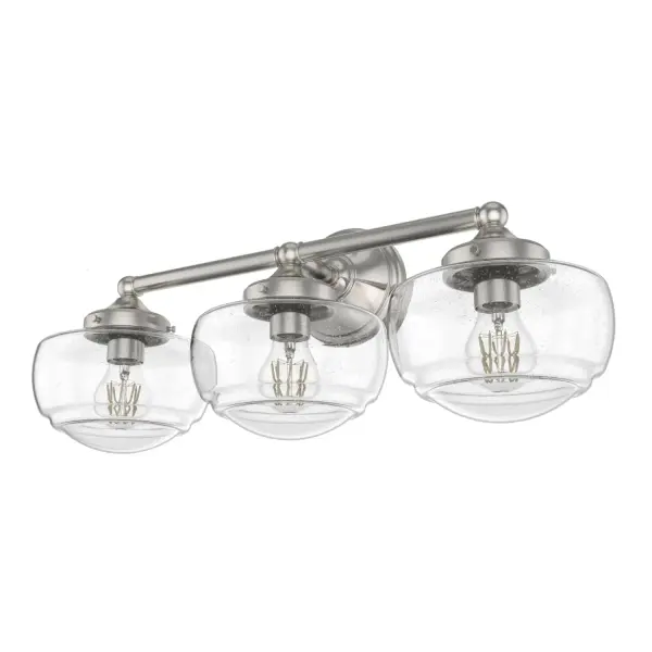 Saddle Creek 3-Light Bathroom Vanity in Brushed Nickel - Image 5