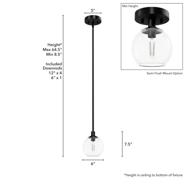 Xidane One Light Mini Pendant in Alturas Gold - Image 12