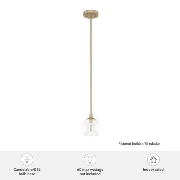 Xidane One Light Mini Pendant in Alturas Gold - Image 8