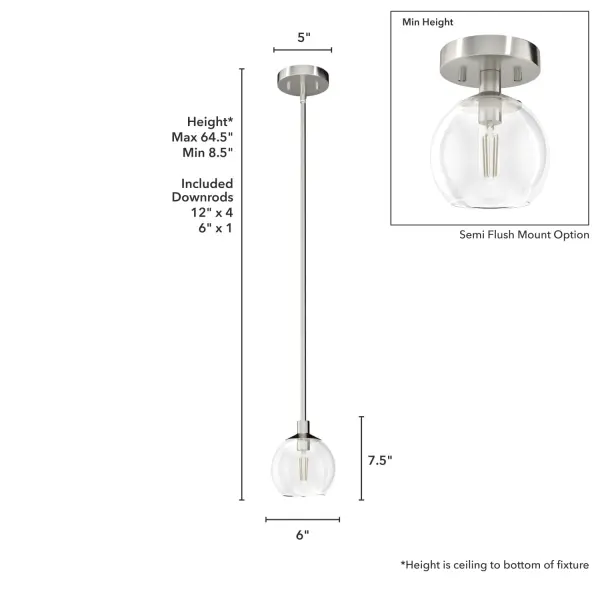 Xidane One Light Mini Pendant in Alturas Gold - Image 10
