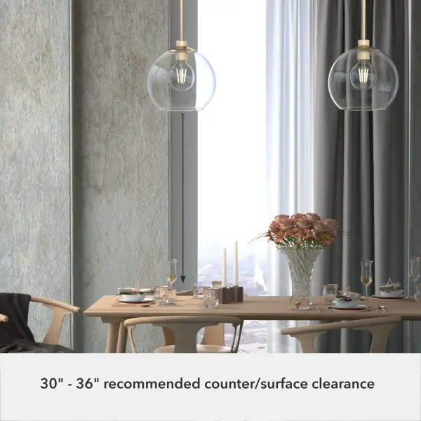Xidane One Light Pendant in Alturas Gold - Image 14