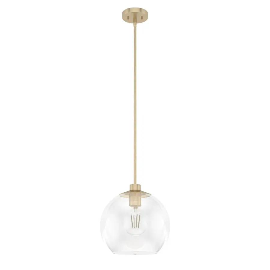 Xidane One Light Pendant in Matte Black - Image 1