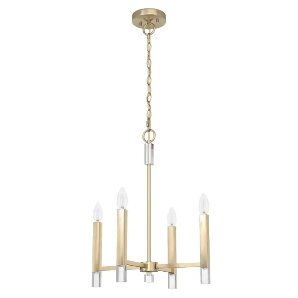 Sunjai Four Light Pendant in Alturas Gold - Image 7