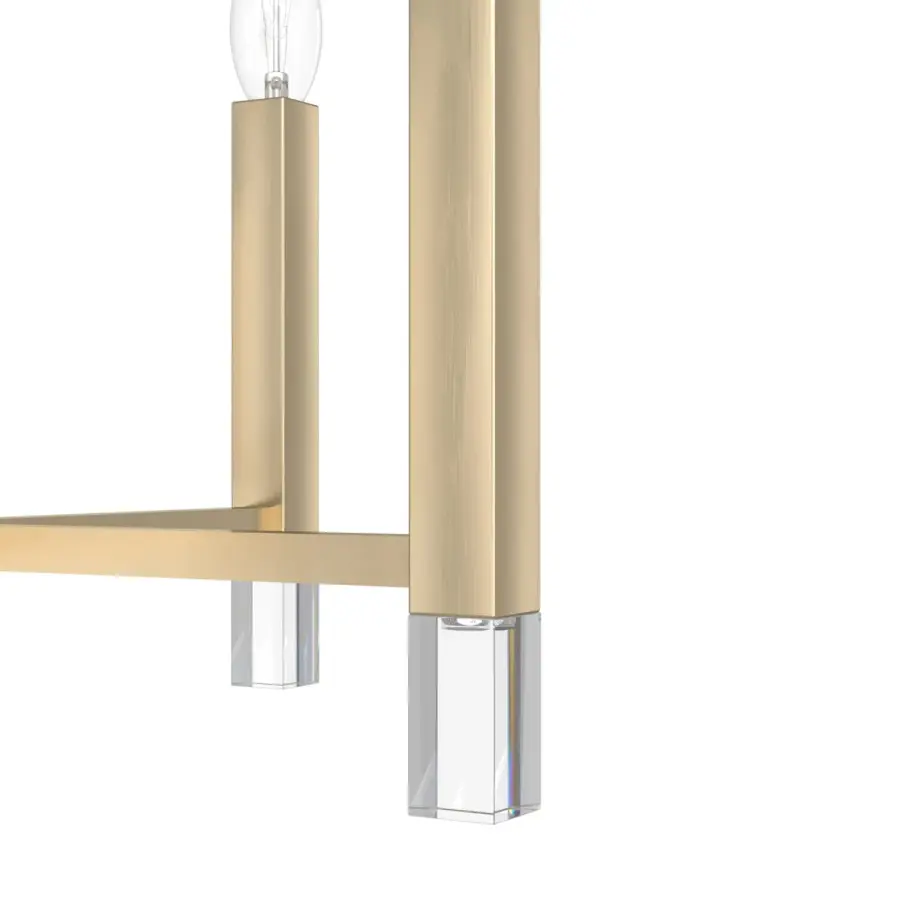 Sunjai Four Light Pendant in Alturas Gold - Image 10