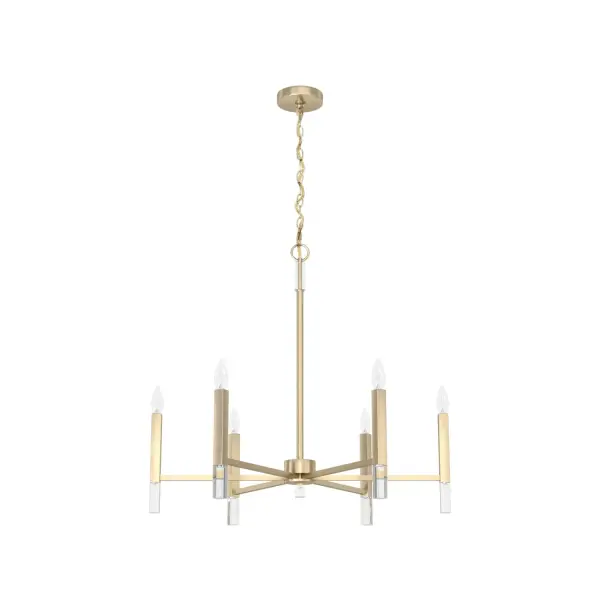 Sunjai 6-Light Chandelier in Matte Black - Image 13