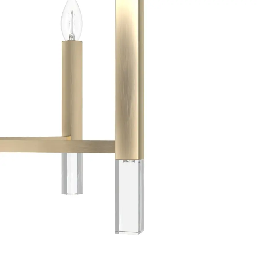 Sunjai 6-Light Chandelier in Matte Black - Image 17