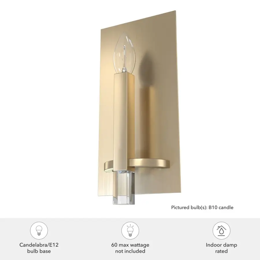 Sunjai One Light Wall Sconce in Alturas Gold - Image 3