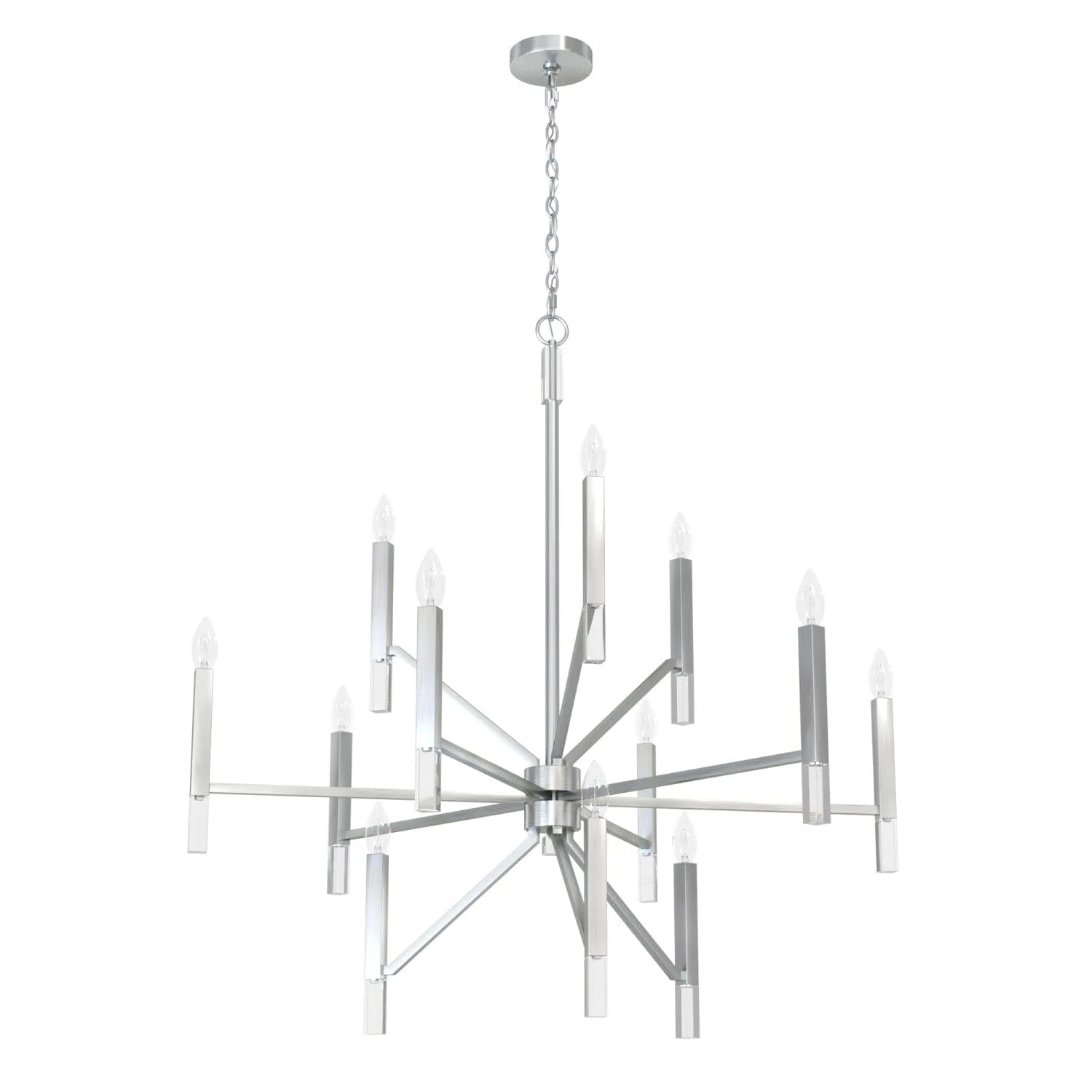 Sunjai 12-Light Chandelier in Alturas Gold