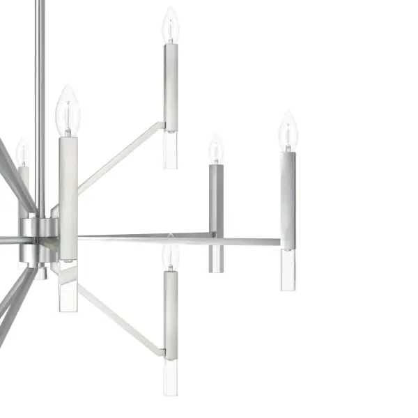 Sunjai 12-Light Chandelier in Matte Black - Image 20