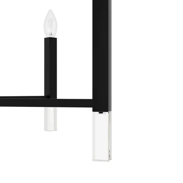 Sunjai 12-Light Chandelier in Matte Black - Image 24