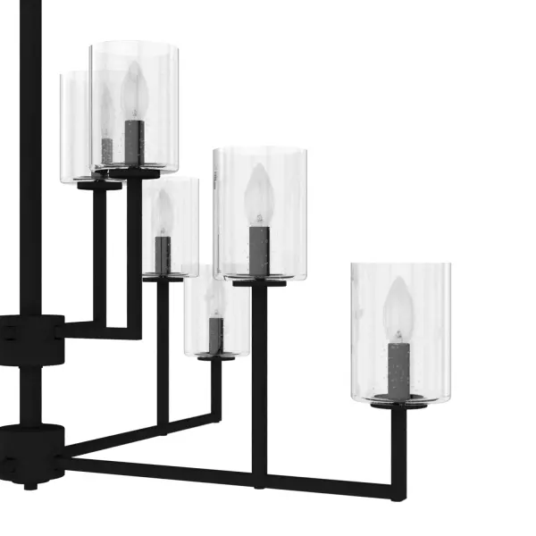 Kerrison 12-Light Chandelier in Natural Black Iron - Image 8
