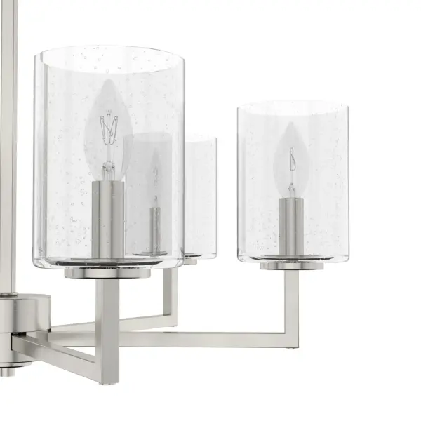 Kerrison 6-Light Chandelier in Brushed Nickel - Image 15