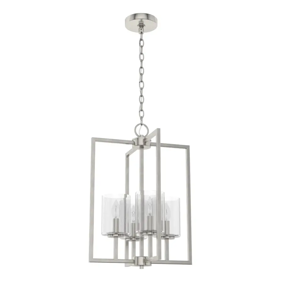 Kerrison Four Light Pendant in Natural Black Iron - Image 12