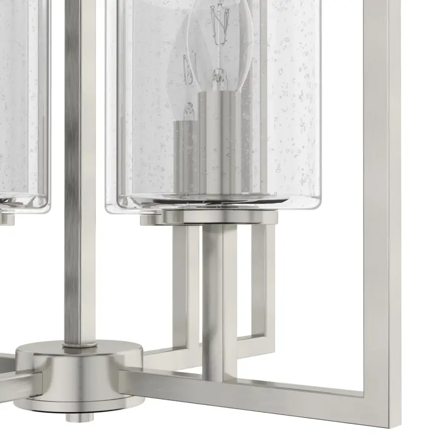 Kerrison Four Light Pendant in Natural Black Iron - Image 14