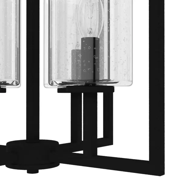 Kerrison Four Light Pendant in Natural Black Iron - Image 15