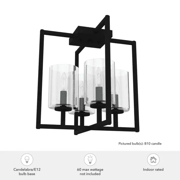 Kerrison Four Light Flush Mount in Brushed Nickel - Image 3