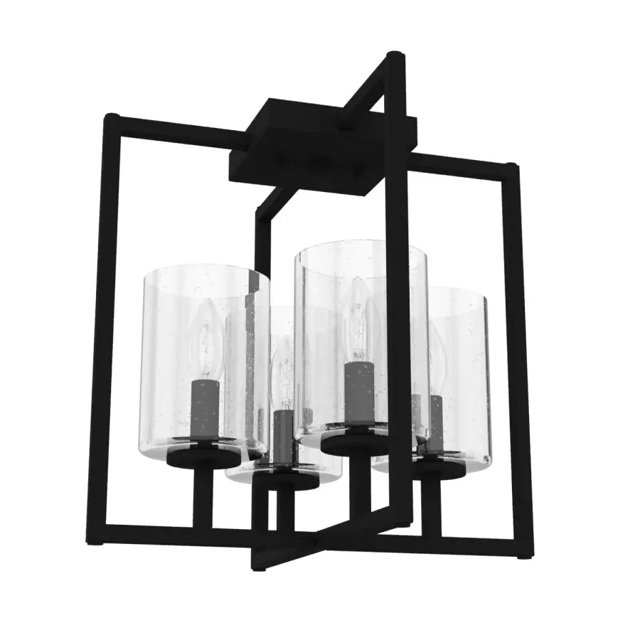 Kerrison Four Light Flush Mount in Brushed Nickel - Image 8