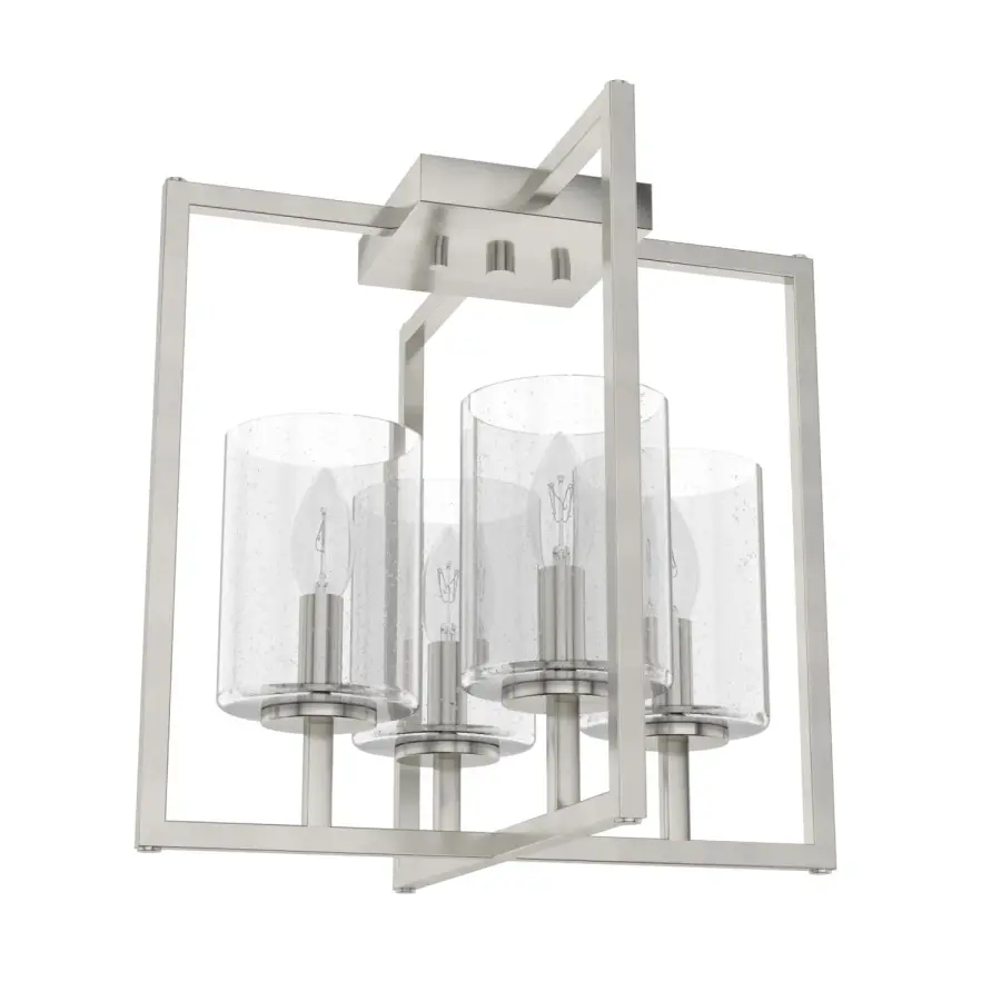 Kerrison Four Light Flush Mount in Brushed Nickel - Image 9