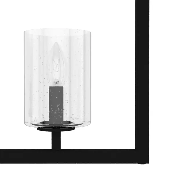 Kerrison 6-Light Linear Chandelier in Brushed Nickel - Image 17