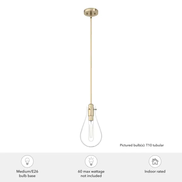 Lundin One Light Pendant in Alturas Gold - Image 3