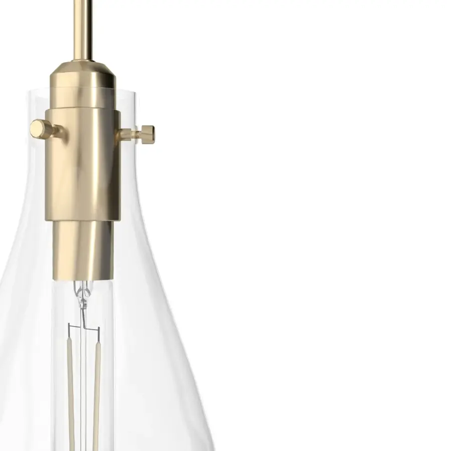 Lundin One Light Pendant in Alturas Gold - Image 8