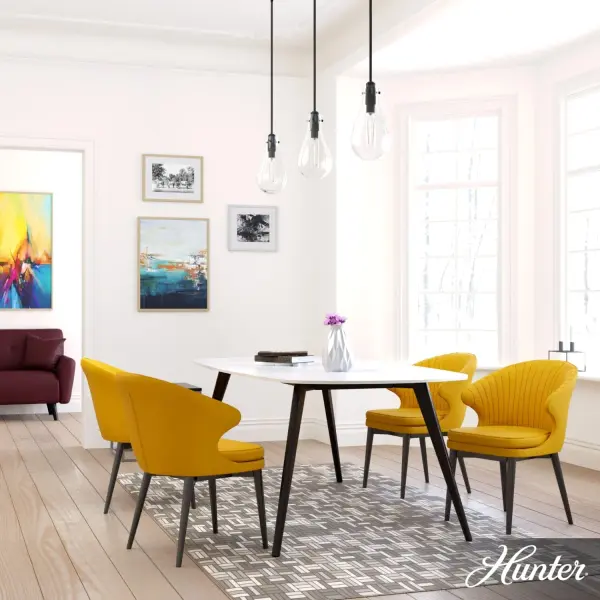 What better way to spark conversation around the dining room table than by adding a warm, luminous lighting fixture that doubles as a conversation piece? The Lundin pendant provides the perfect pop of light to accent your space without overwhelming your existing aesthetic. Cozy up your dining room with the Lundin—proof that a little light goes a long way. Mix and match with other fixtures from this collection or from our ceiling fan designs. Rated for indoor use only Requires 1 E26 bulbs. Bulbs not included. MADE FOR INDOORS: For use in indoor spaces like kitchens, bedrooms, living rooms, dining rooms, and entryways. BULB RECOMMENDATION: Maximum 60 W per light bulb or equivalent LED bulb. Bulbs not included. PICTURED HERE: Match our image using T10 Tubular light bulbs. CUSTOMIZABLE HANGING OPTIONS: With the minimum required downrod, the hanging length is 22.75 inches. When using all of the included downrod, the maximum hanging length is 70.75 inches. WARRANTY: One-year limited warranty backed by the trusted experts at Hunter. - alternate view