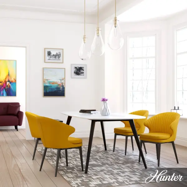 The Lundin pendant delivers sophisticated modern style through its oversized teardrop glass shade and warm Alturas Gold finish. Its compact 8.75" width makes it ideal for kitchen islands, dining nooks, or clustered installations. - alternate view
